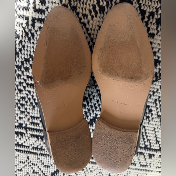 Everlane The Modern Oxford Women’s Black leather flats, size 7.5 - Picture 7 of 8